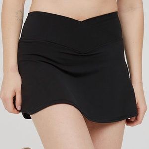 Aerie crossover tennis skirt